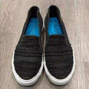 Blowfish Black Slip-On Shoes
